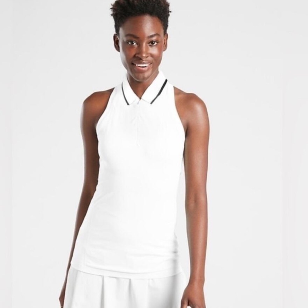 Athleta Momentum Polo Tank
